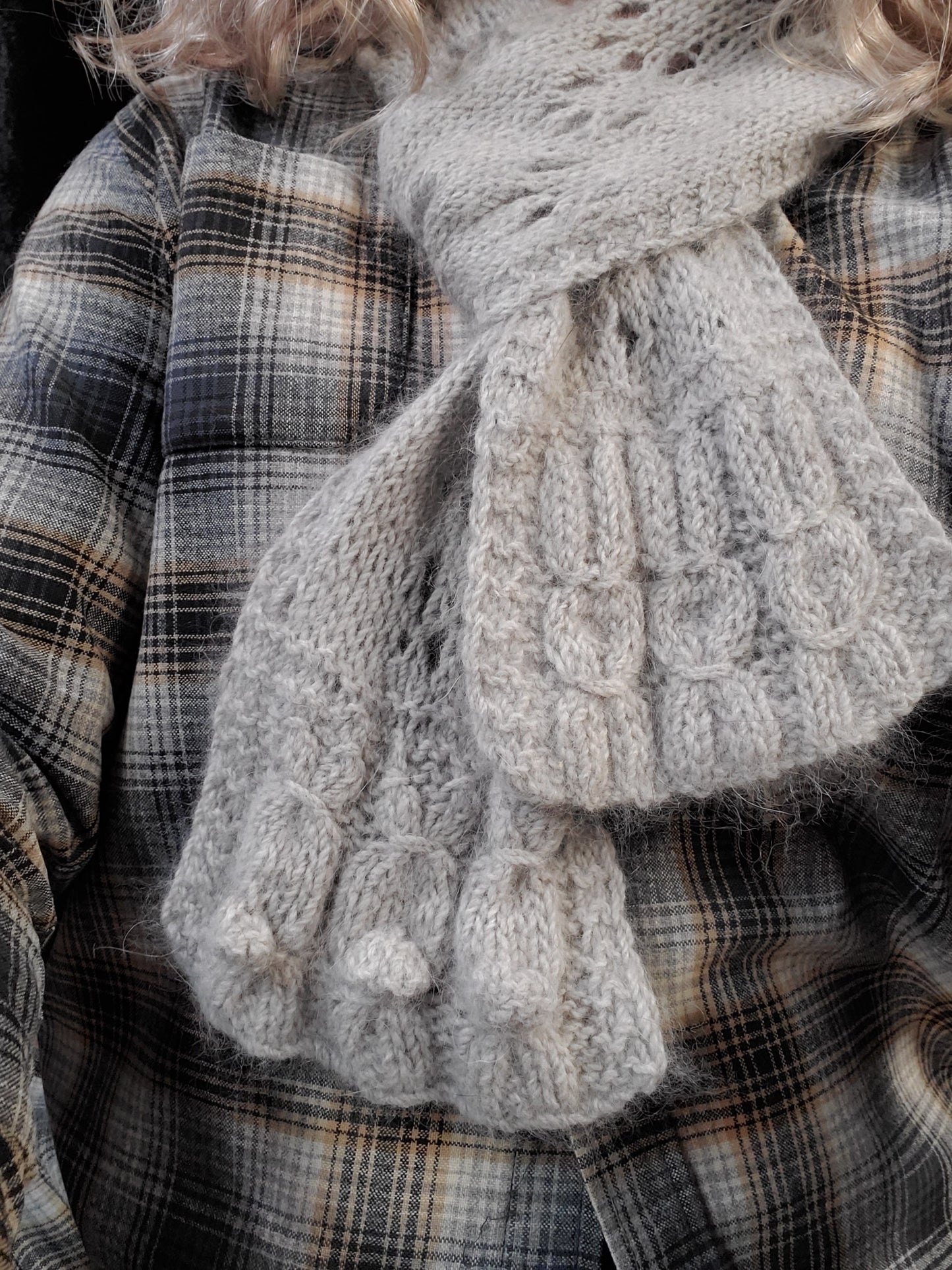 Bunny Trails Scarf - Pattern, printable PDF