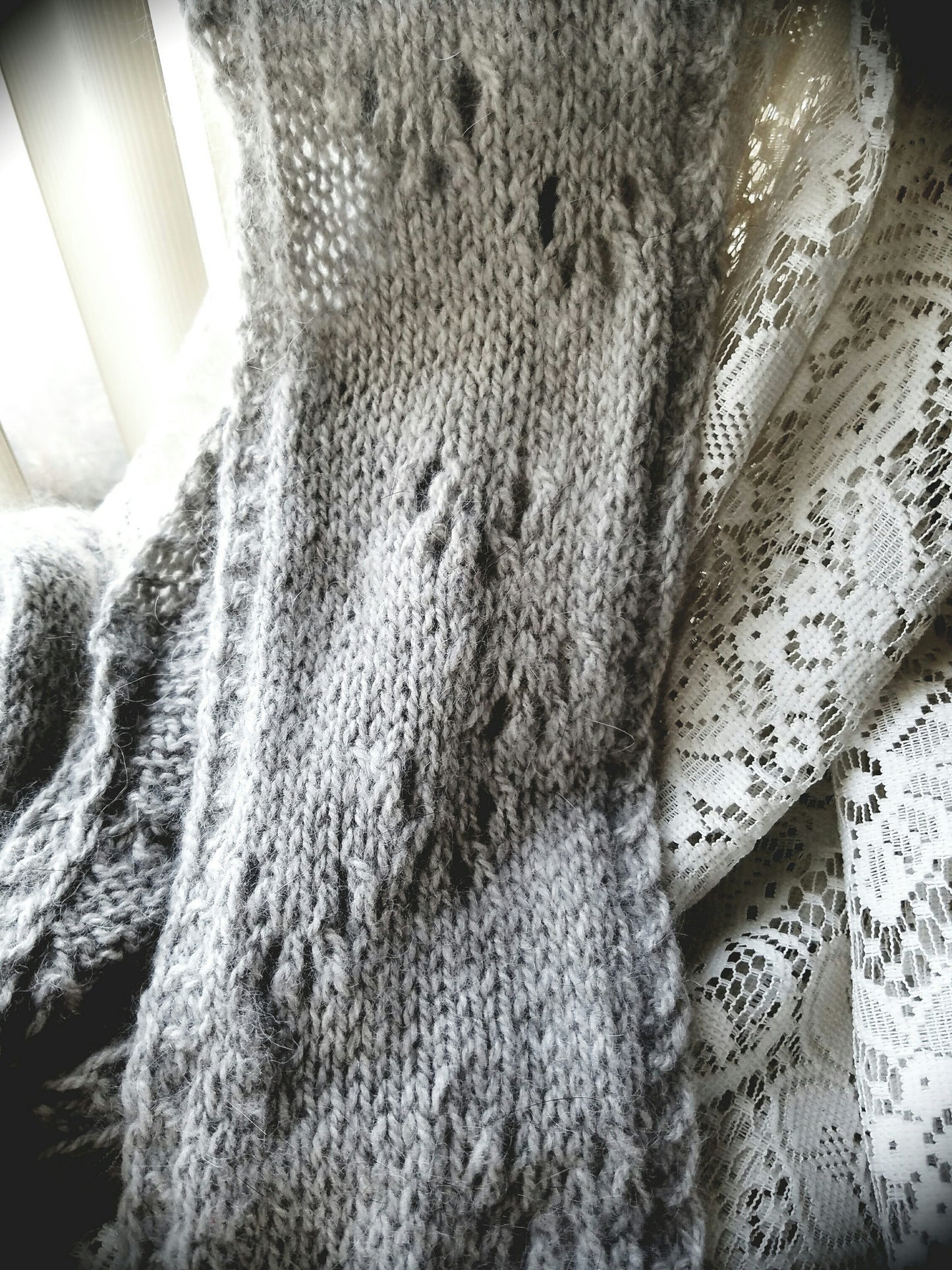 Bunny Trails Scarf - Pattern, printable PDF