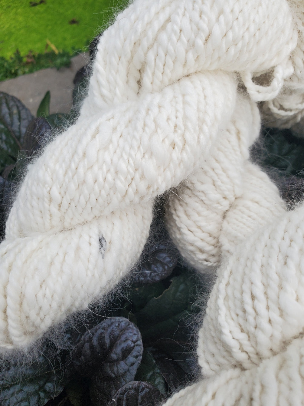 Fair Trade - 100% Angora Beginner Handspun yarn