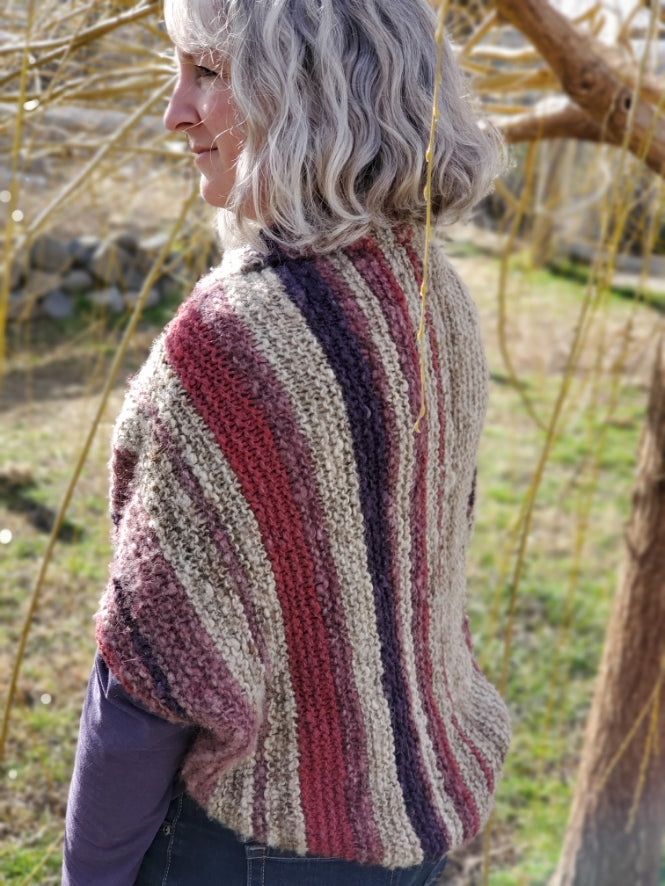 Wild and Wooly Shrug Knitting Pattern
