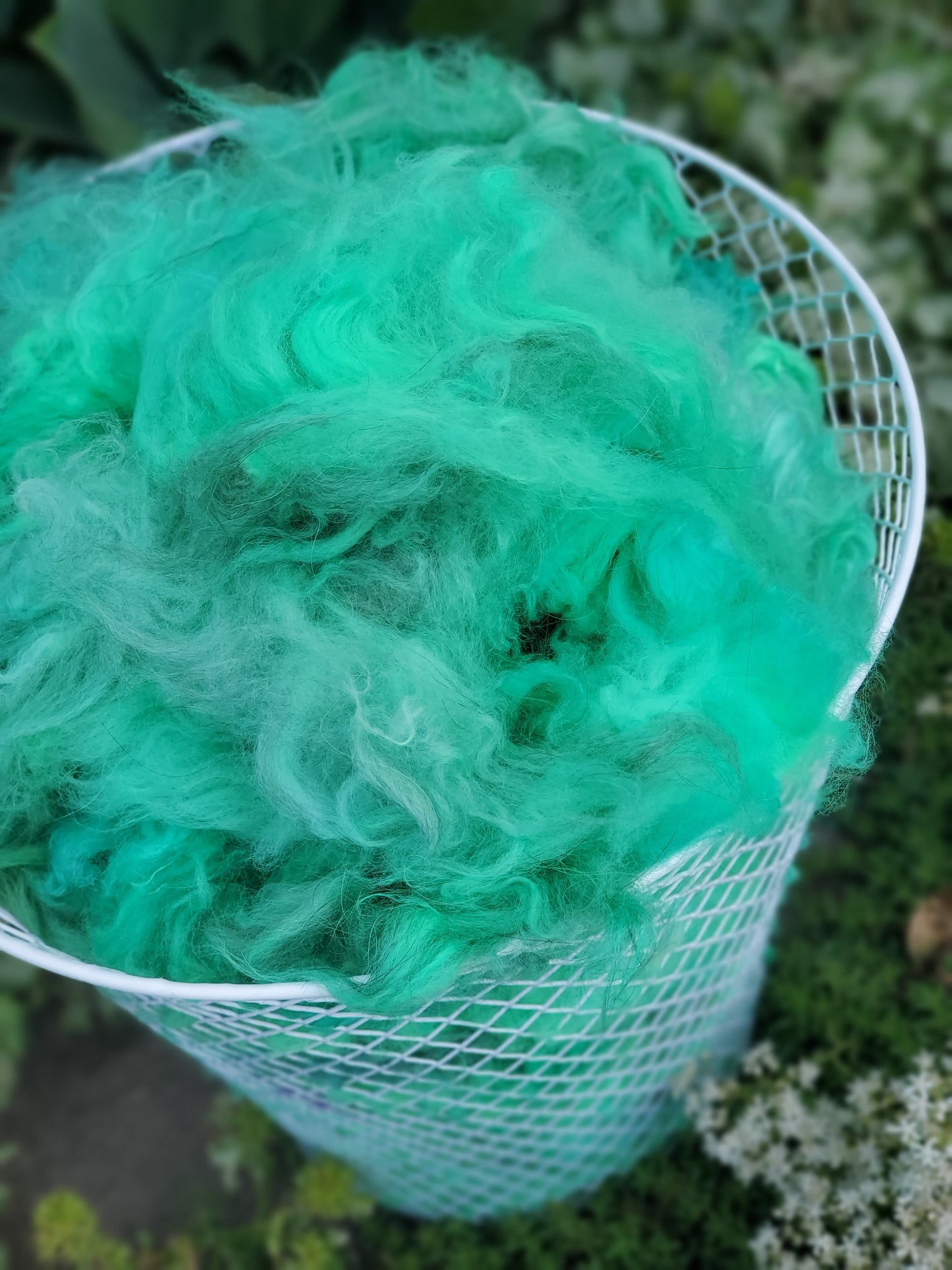 Glacial Green Angora Cloud