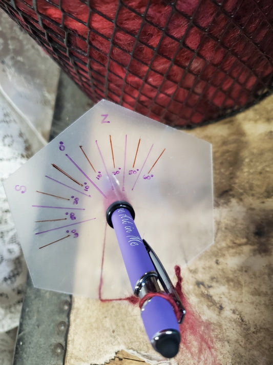 Purplesly Angora Spinning Kit