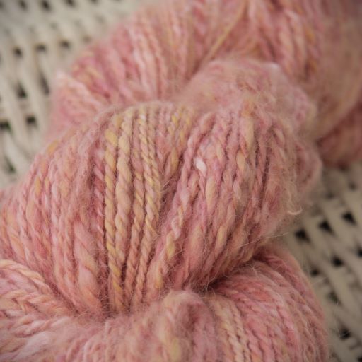 Bunny Blush 100% Angora yarn