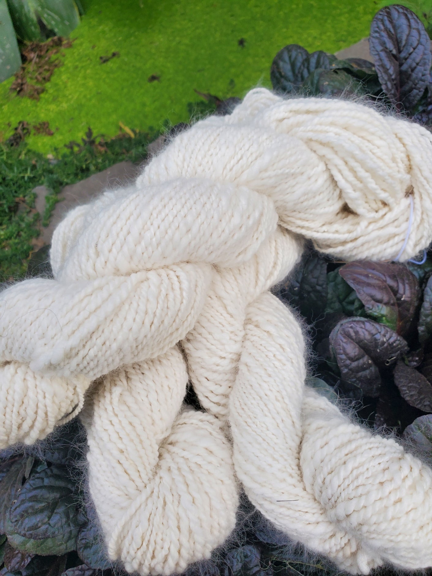 Fair Trade - 100% Angora Beginner Handspun yarn