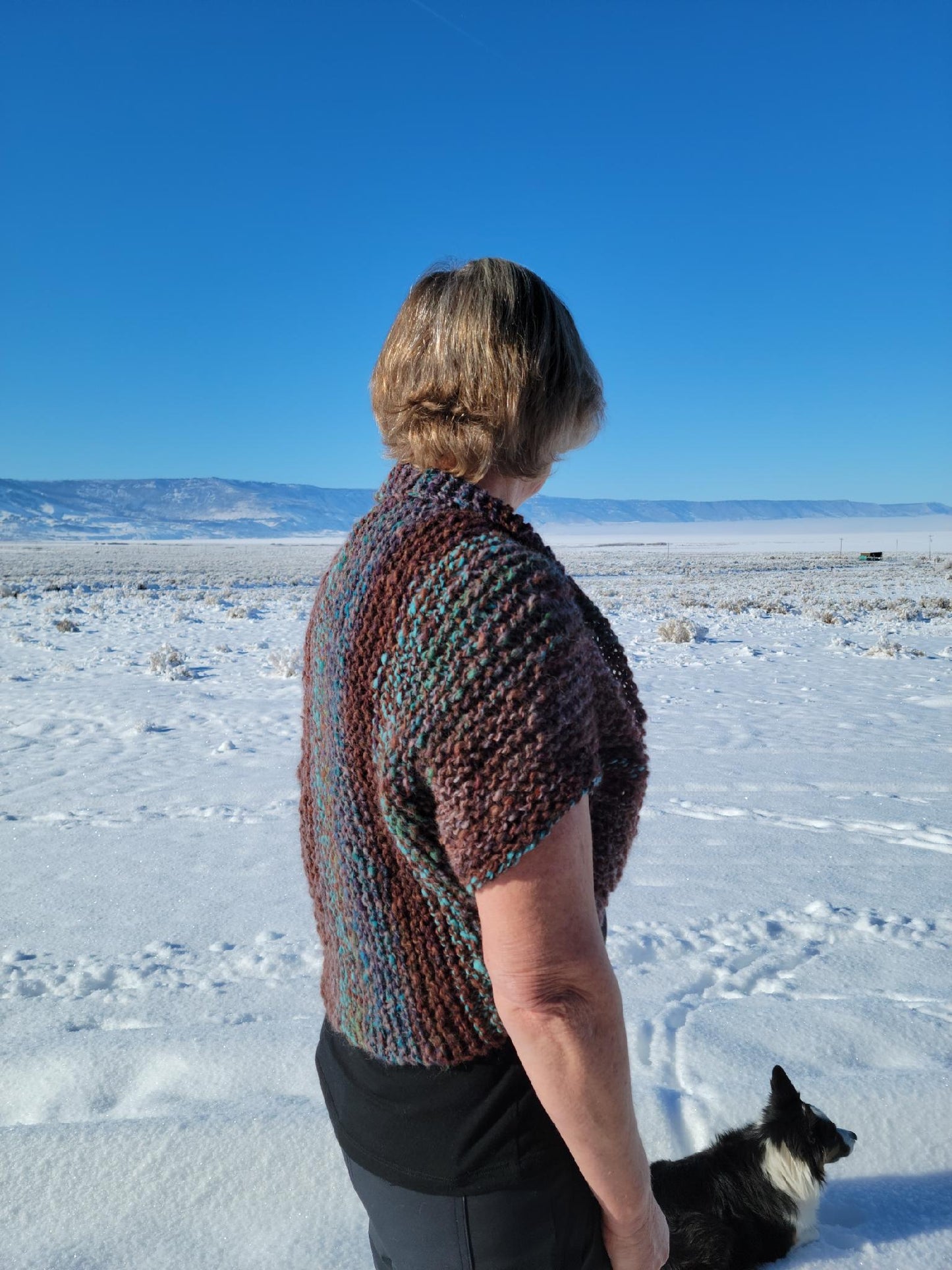 Wild and Wooly Shrug Knitting Pattern